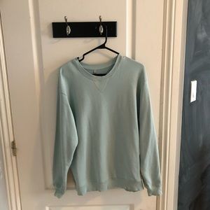 Women’s light blue/teal crewneck